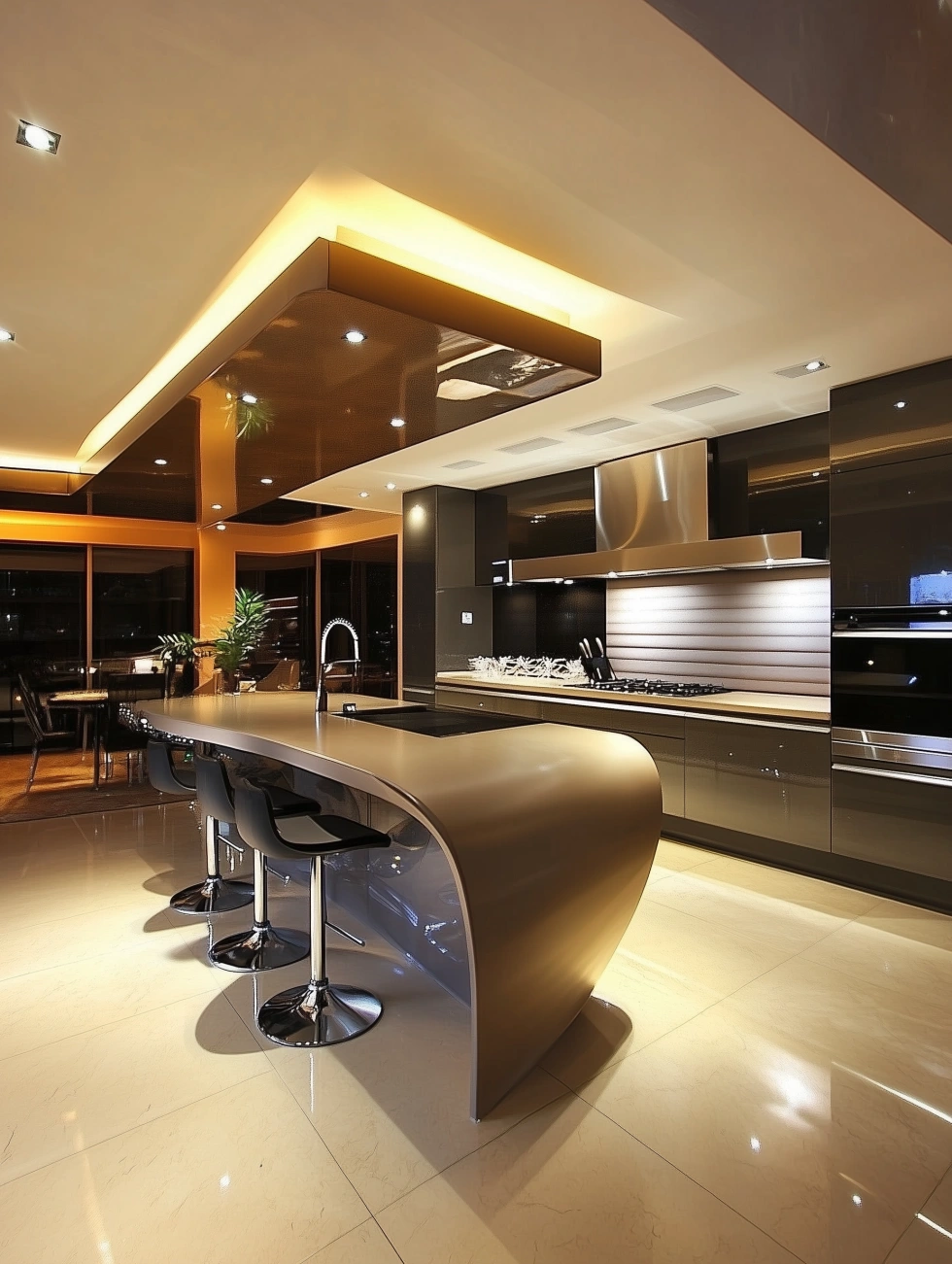 Large kitchen floor plans
