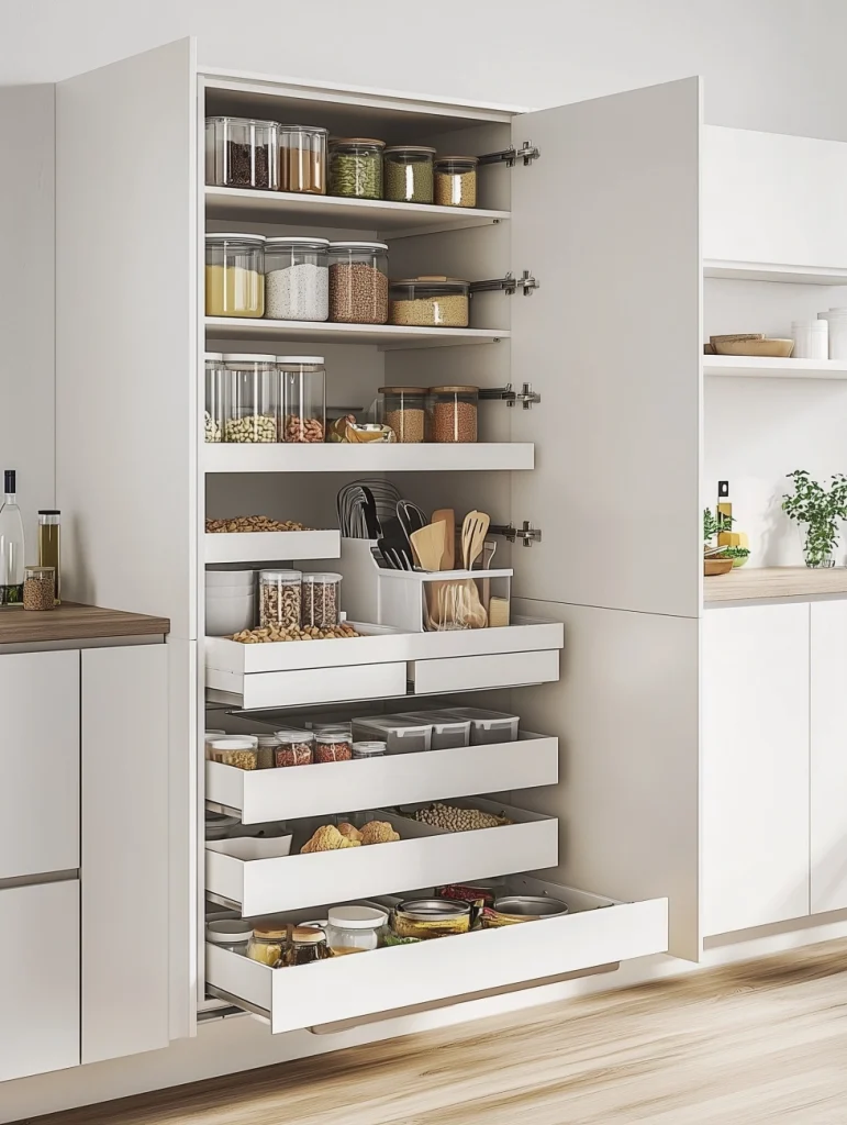small kitchen pantry ideas