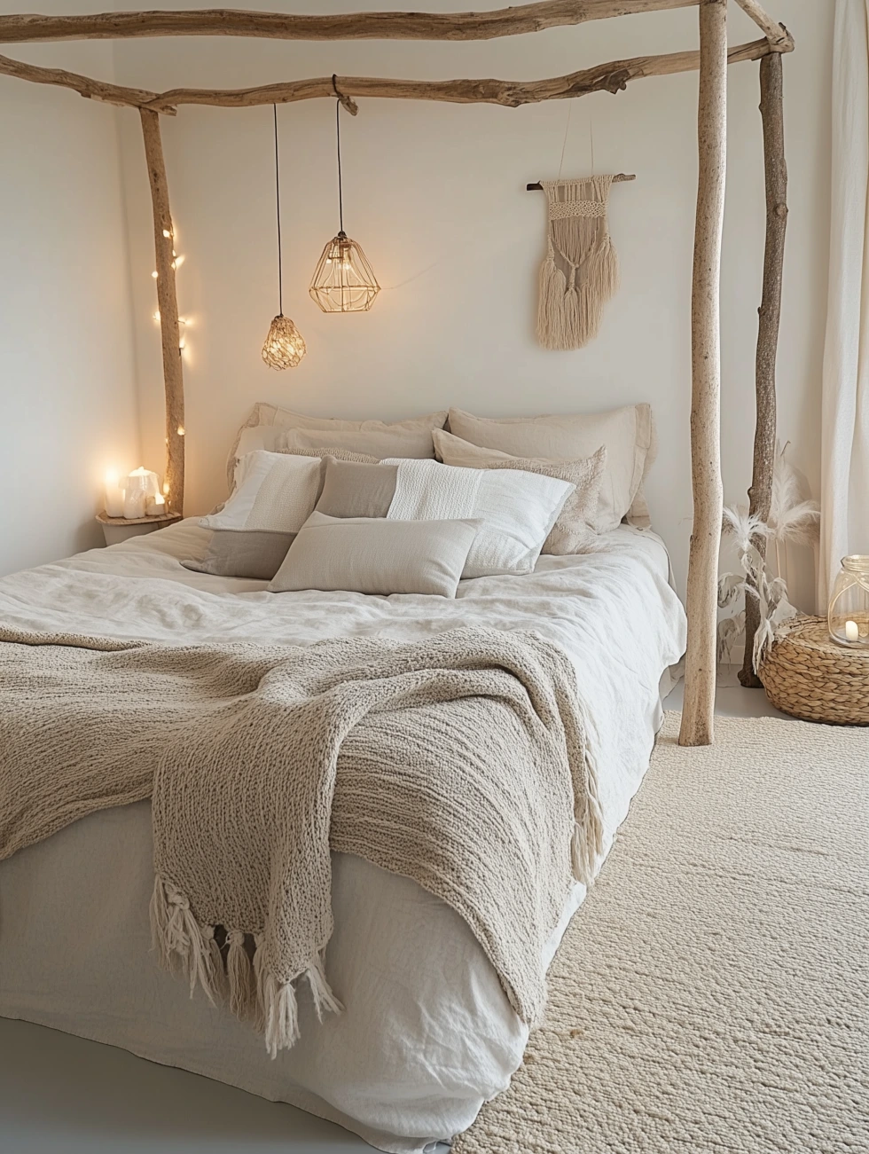 Bohandi - boho meets scandi - bedroom