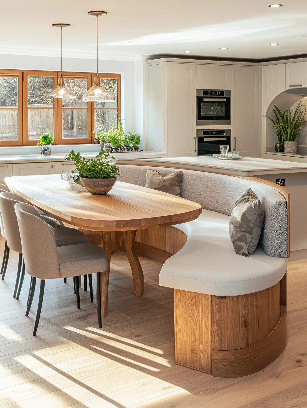 curved kitchen designs