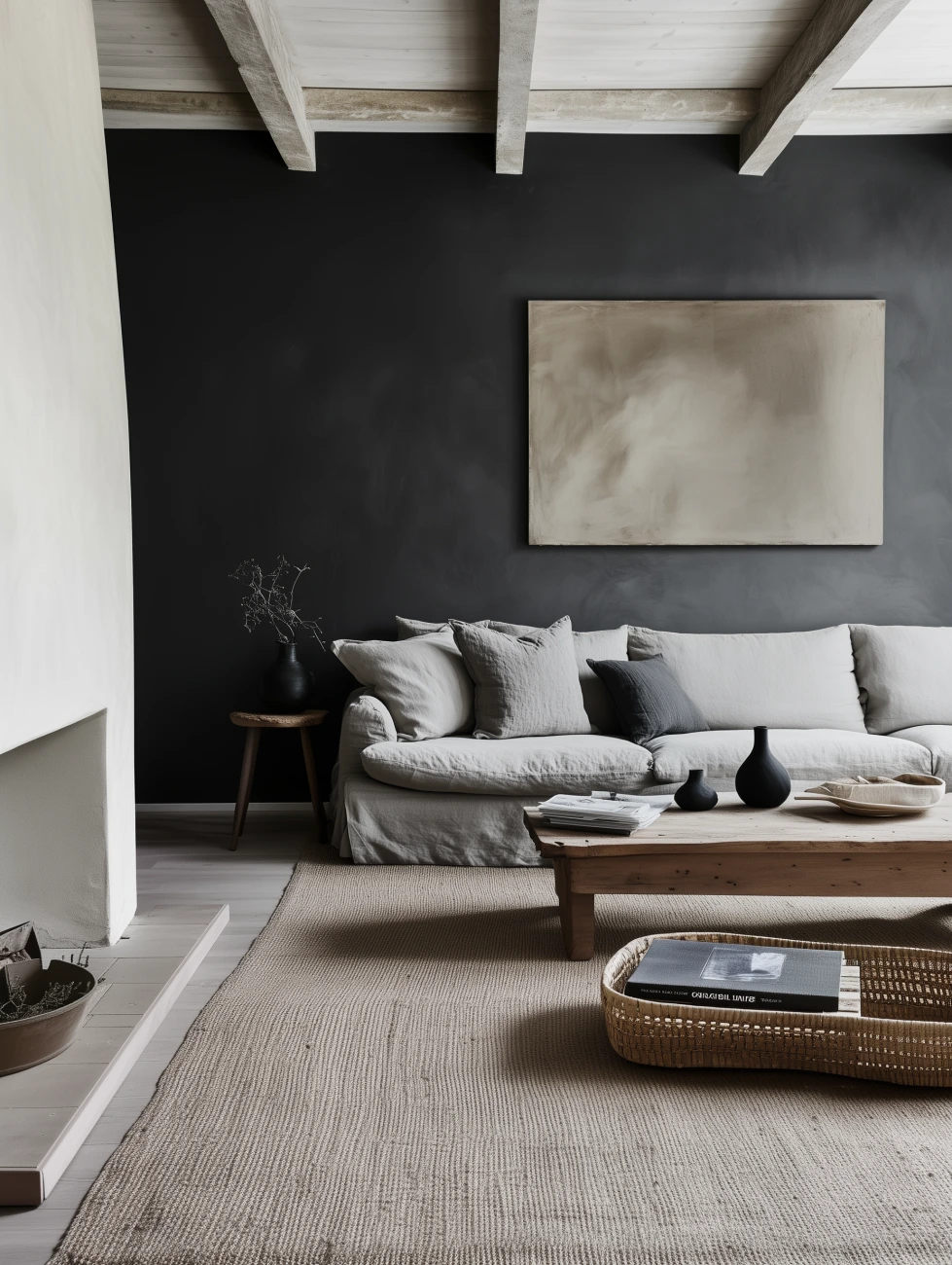 bold colours - living space