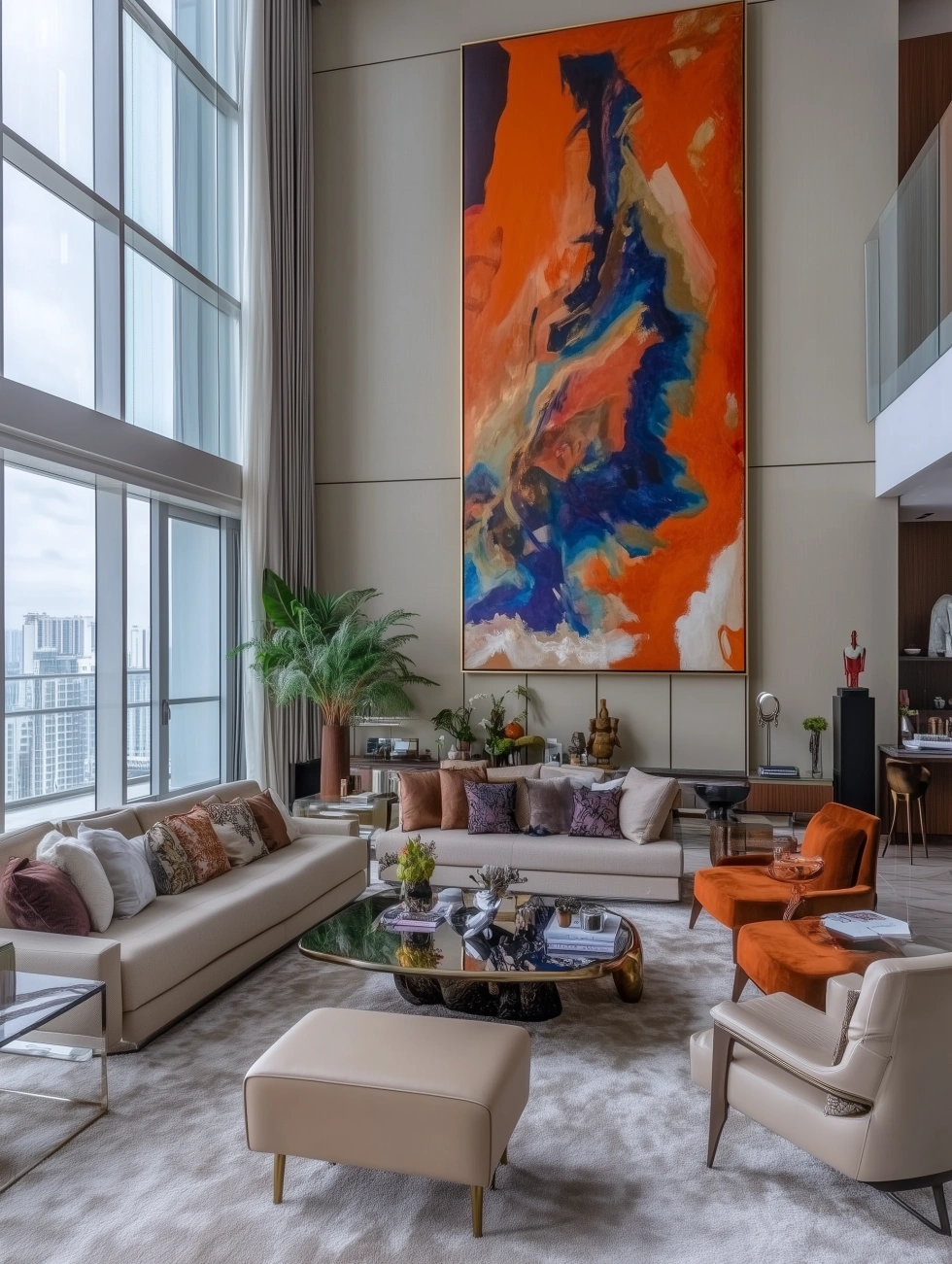 loft living room decor ideas