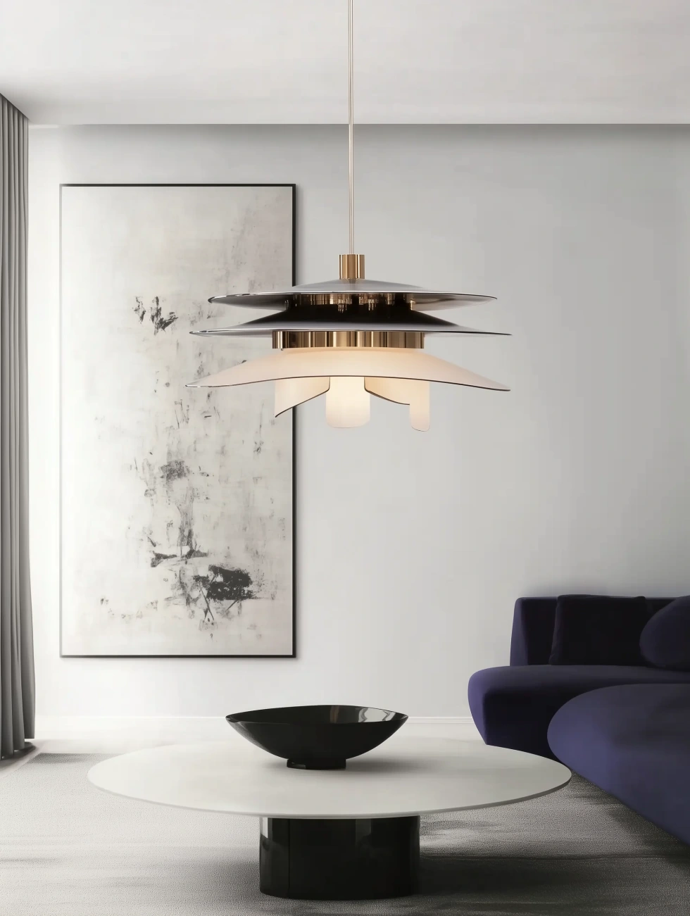 mid century modern lighting