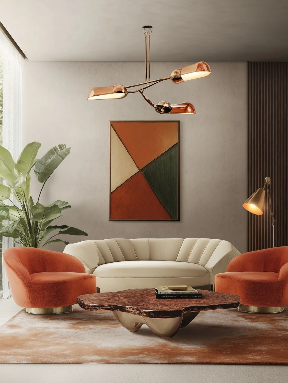 Mid-Century Modern Living Room