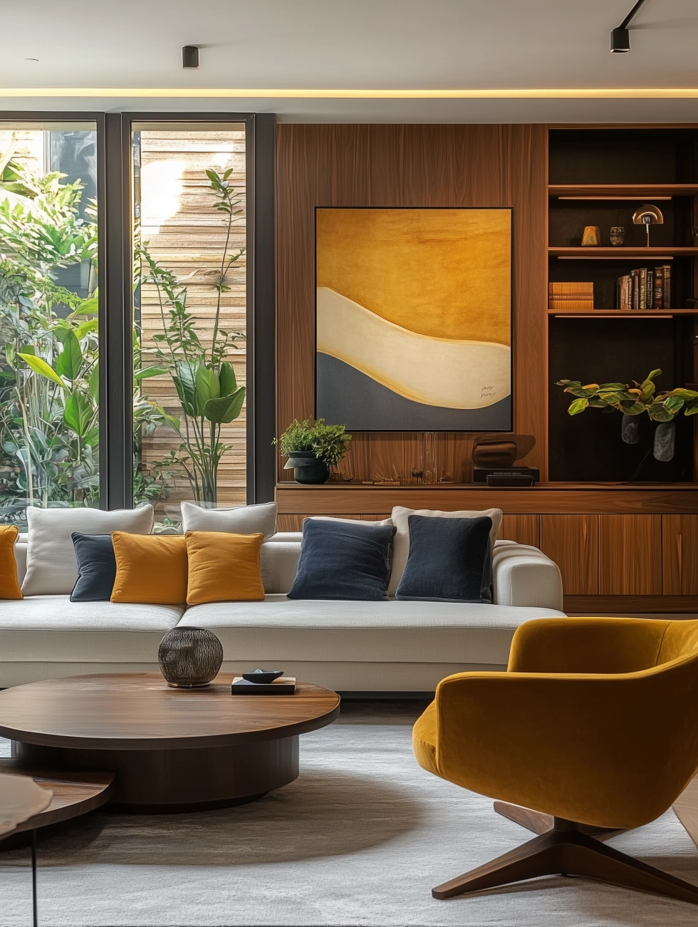 Mid-Century Modern Living Room