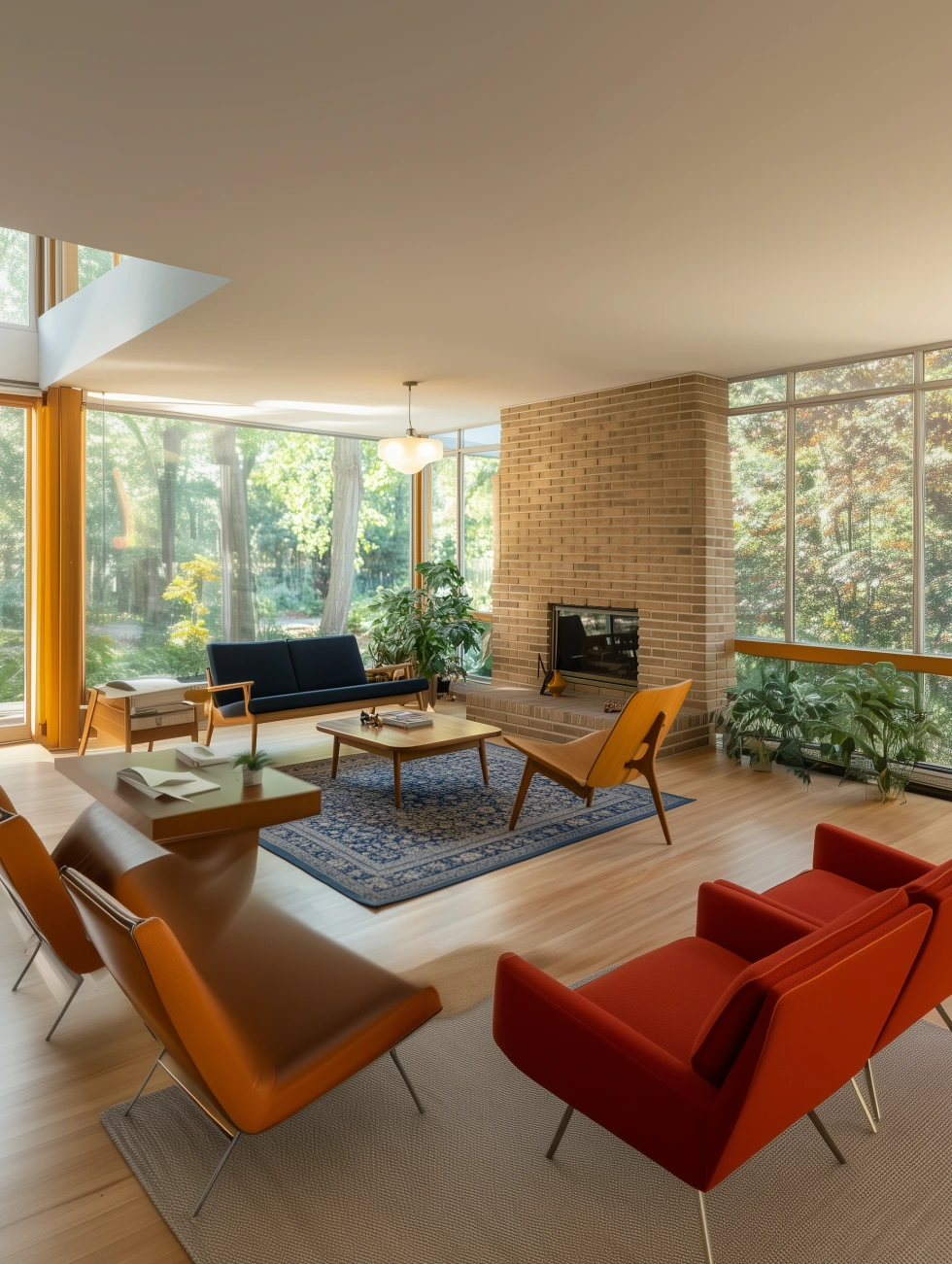 Mid-Century Modern Living Room