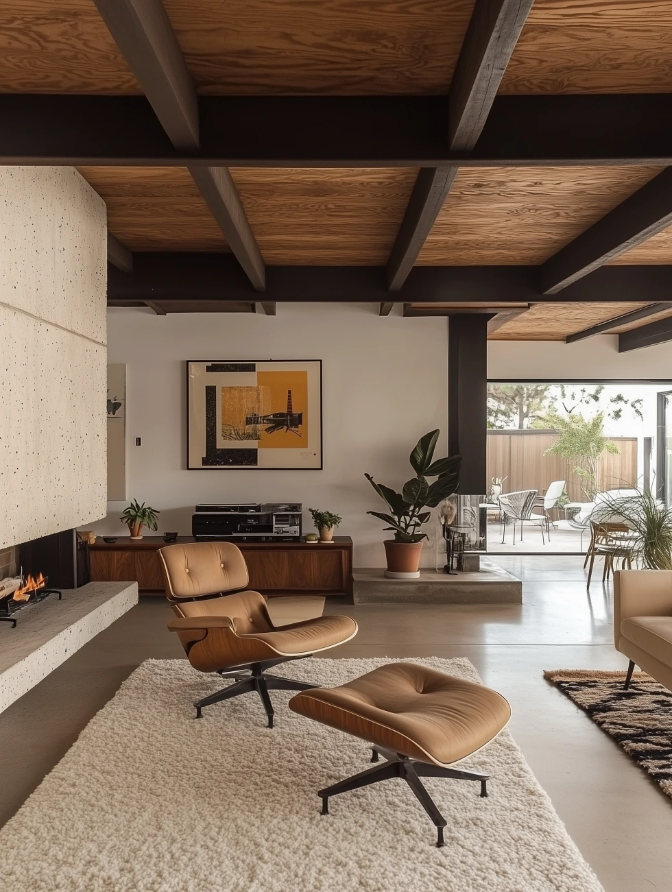 Mid-Century Modern Living Room