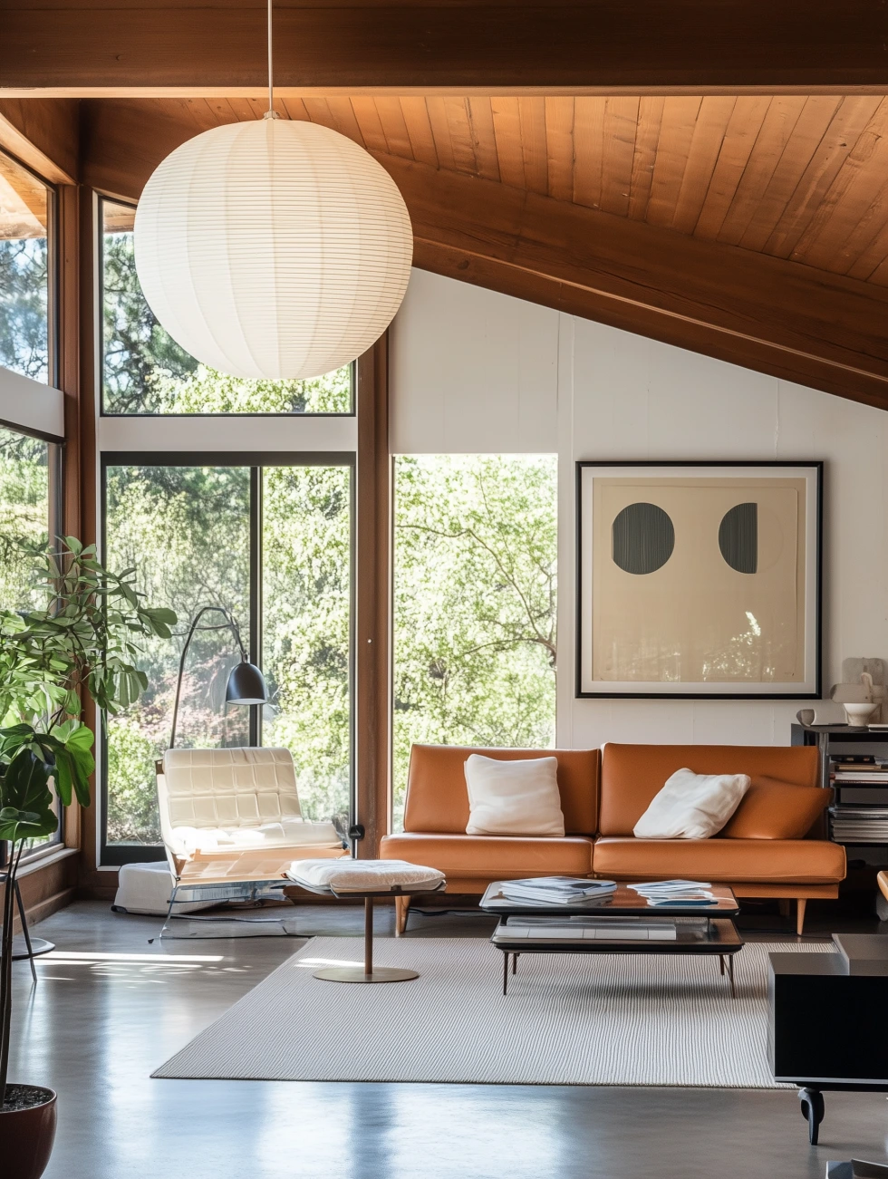 Mid-Century Modern Living Room