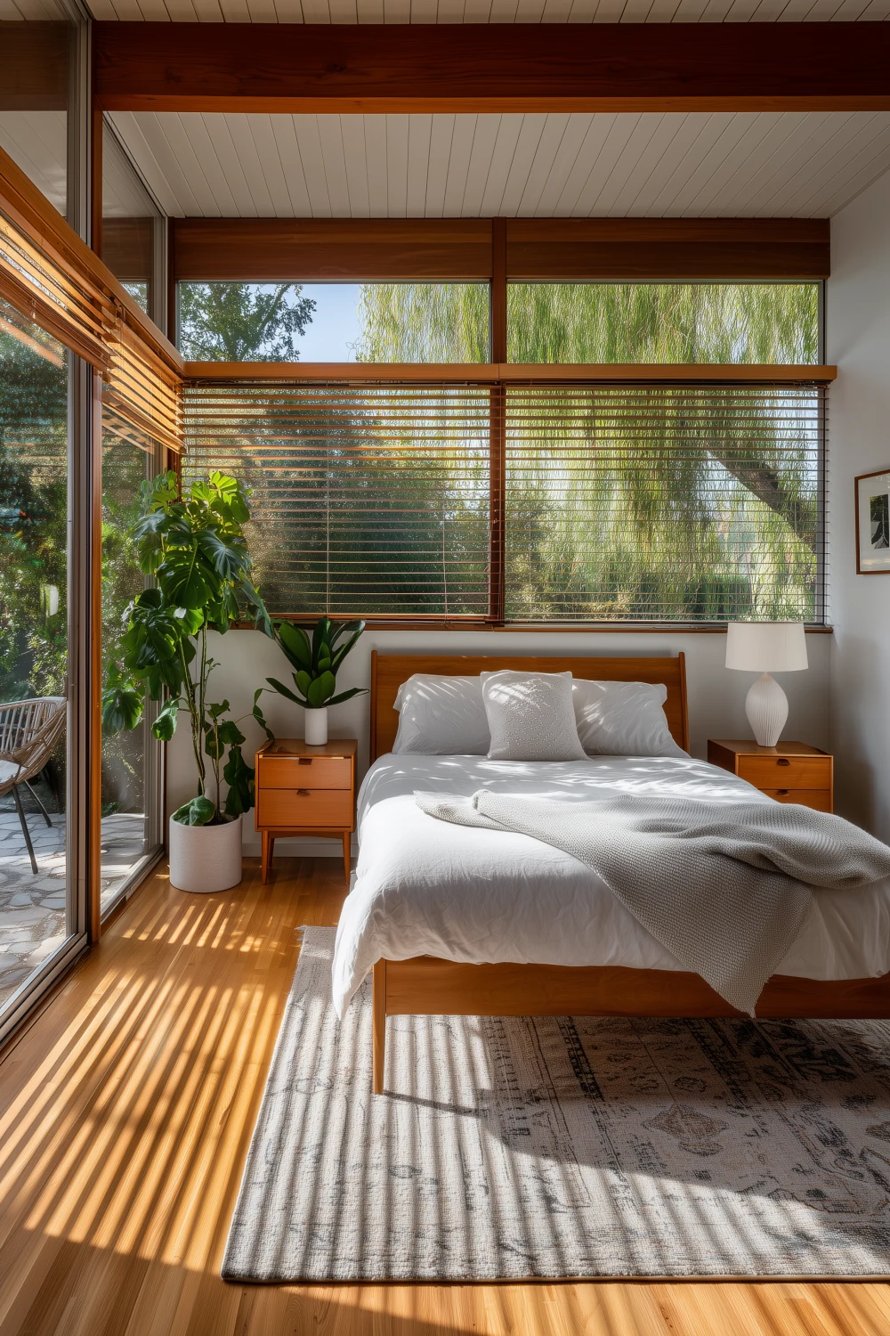 midcentury modern bedroom